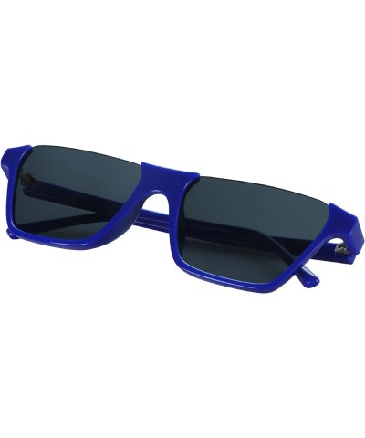 Oversize Multifunction Sunglasses,UV400 Protection,Retro for Men/Women Z3298_blue Grey $9.22 Butterfly