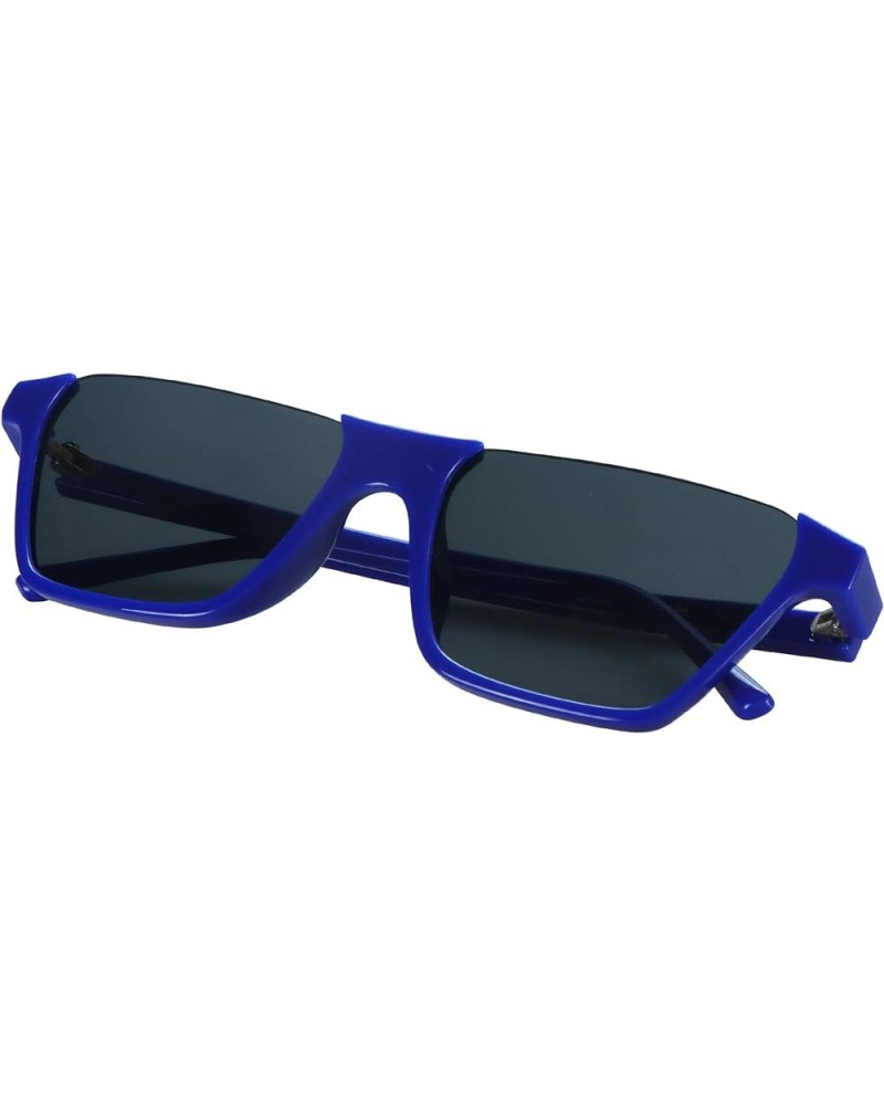 Oversize Multifunction Sunglasses,UV400 Protection,Retro for Men/Women Z3298_blue Grey $9.22 Butterfly