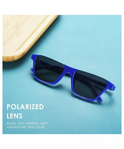 Oversize Multifunction Sunglasses,UV400 Protection,Retro for Men/Women Z3298_blue Grey $9.22 Butterfly