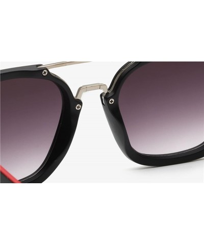 Large Frame Fashion Women Sunglasses Outdoor Vacation Wear Sunglasses (Color : F, Size : 1) 1 E $14.08 Designer