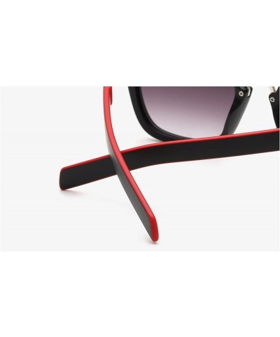 Large Frame Fashion Women Sunglasses Outdoor Vacation Wear Sunglasses (Color : F, Size : 1) 1 E $14.08 Designer