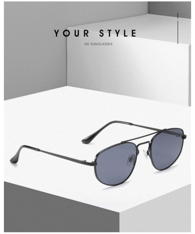 Metal Retro Punk Fashion Sunglasses for Men and Women (Color : C, Size : 1) 1 F $15.77 Designer