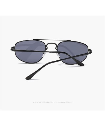 Metal Retro Punk Fashion Sunglasses for Men and Women (Color : C, Size : 1) 1 F $15.77 Designer