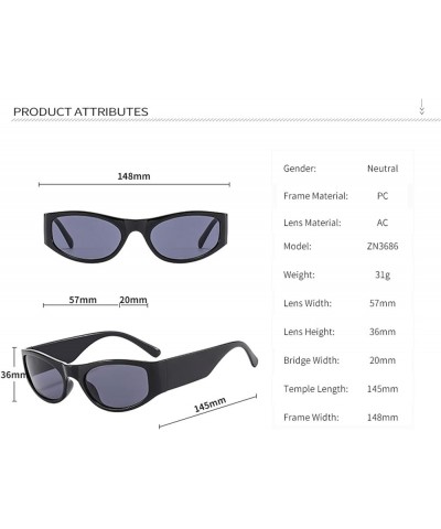 Small Frame Men And Women Outdoor Decorative Sunglasses A $16.62 Designer