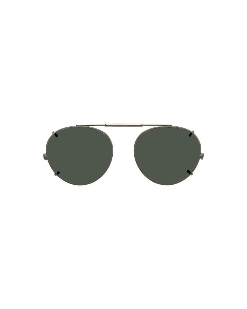 Visionaries Polarized Clip on Sunglasses - Round - Gun Frame - 50 x 45 Eye $23.40 Round