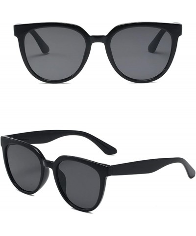 Women Men Classic Square Polarized Sunglasses Retro Trendy Sunnies Eyewear Black One Size $5.12 Square