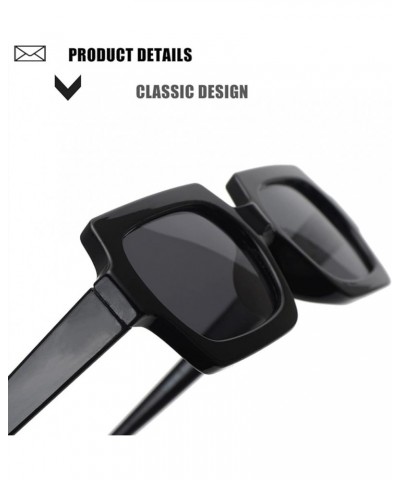 Small Frame Retro Men's and Women's Outdoor Sunglasses Sunglasses (Color : Grey, Size : Medium) Medium Navy $16.97 Designer