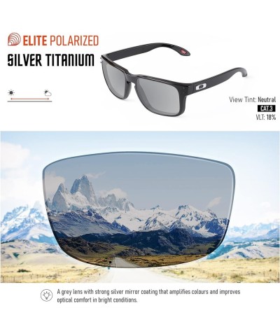 Polarized Replacement Lenses for Smith Founder Sunglasses Silver Titanium $11.76 Designer