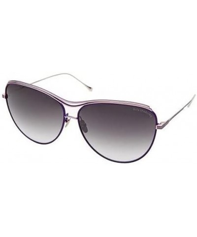 21008-E-PUR-SLV-63 Starling Sunglasses Purple-Silver w/D.Grey to Clear-A/R 63mm $71.75 Pilot