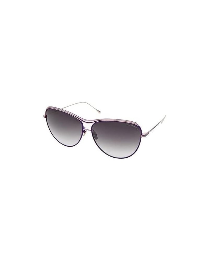 21008-E-PUR-SLV-63 Starling Sunglasses Purple-Silver w/D.Grey to Clear-A/R 63mm $71.75 Pilot