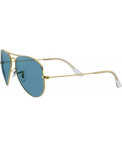 Rb3025 Classic Polarized Aviator Sunglasses Legend Gold/Polarized Blue $54.63 Aviator