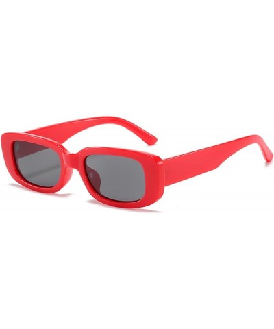 Retro Oval Frame Sunglasses Fashion Small Frame Men and Women Sunglasses (Color : 5, Size : 1) 1 2 $12.17 Designer