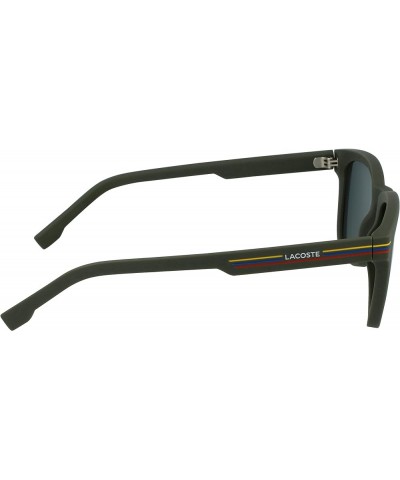 Men's L958s Rectangular Sunglasses Matte Green $33.00 Rectangular