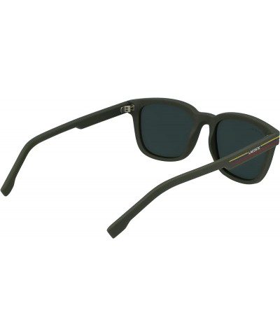 Men's L958s Rectangular Sunglasses Matte Green $33.00 Rectangular