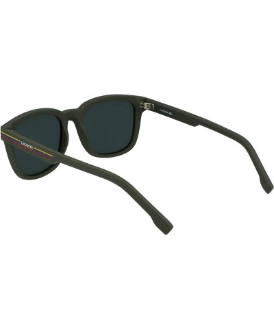 Men's L958s Rectangular Sunglasses Matte Green $33.00 Rectangular