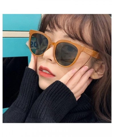 Retro Men and Women Street Shooting Decorative Sunglasses (Color : D, Size : 1) 1 E $13.98 Designer