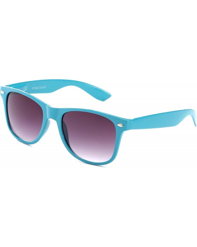 Ovarian Cancer Awareness Glasses Sunglasses Clear Lens Teal Colored 8032 Teal Purple $7.07 Round