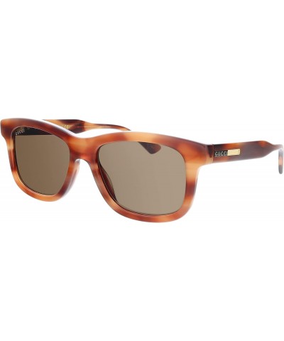 Brown Square Men's Sunglasses GG0824S-003 53 $88.80 Square